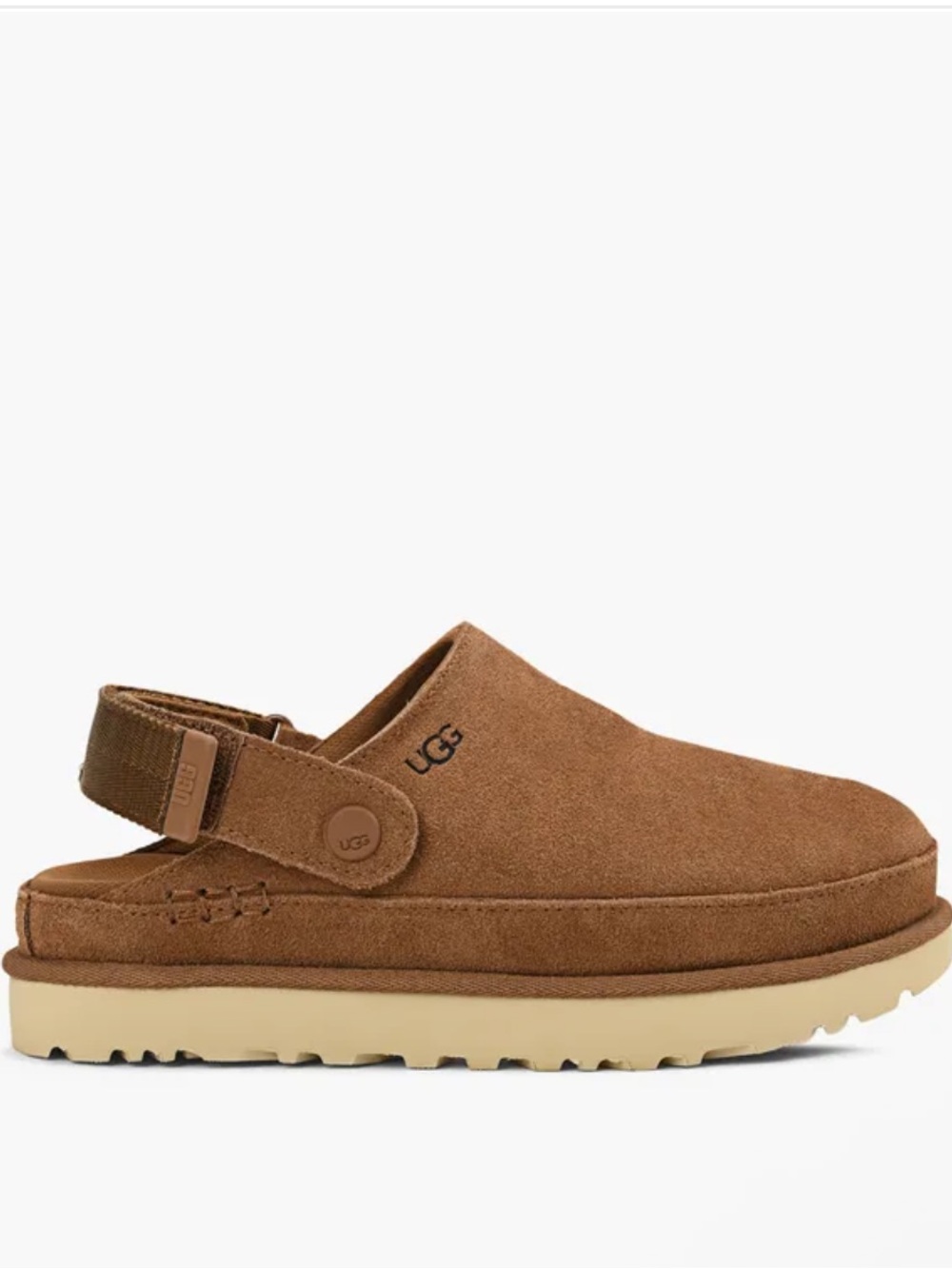 UGG Goldenstar Clog in Chestnut Brown